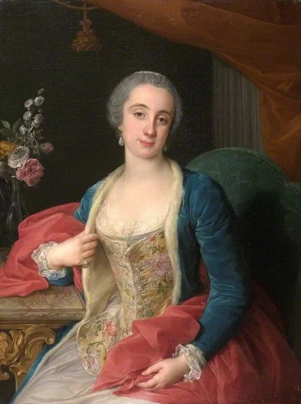 Ritratto della duchessa Sforza Cesarini (d.1765) - Birmingham Museums Trust, Batoni Pompeo